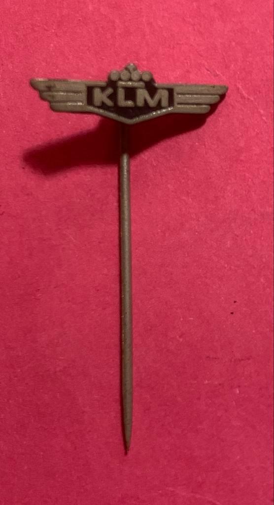 Oud KLM Speldje, Verzamelen, Luchtvaart en Vliegtuigspotten, Gebruikt, Ophalen of Verzenden