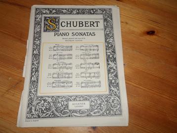 Schubert - klaviersonaten  beschikbaar voor biedingen