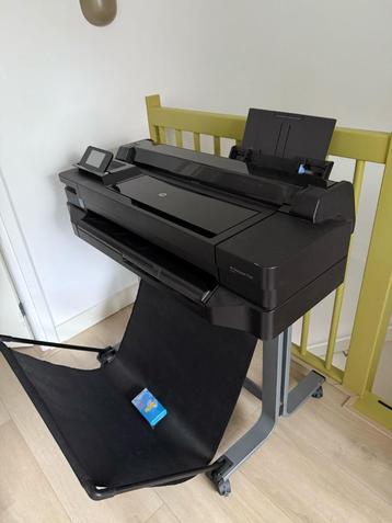 HP Designjet printer (inclusief cartridges & papier rollen) beschikbaar voor biedingen