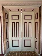 Ensuite schuifdeuren met halve ombouw 1 kant, Gebruikt, 80 tot 100 cm, Ophalen of Verzenden, Buitendeur