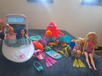 Barbie Boot met Dolfijnen & Accessoires, Ophalen of Verzenden, Gebruikt, Barbie