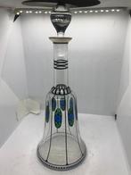 jugendstil art nouveau art deco geemailleerd glazen flacon, Antiek en Kunst, Antiek | Glas en Kristal, Ophalen of Verzenden