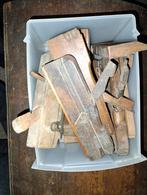 Antieke Schaven & Houtbewerkingsgereedschap - Doos Vol!, Antiek en Kunst, Ophalen of Verzenden