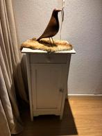 Landelijk kastje brocante wit, Huis en Inrichting, Woonaccessoires | Zuilen en Pilaren, Ophalen, Zo goed als nieuw