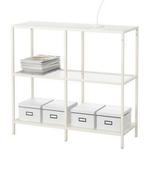 Ikea VITTSJO stellingkast in het wit, Ophalen of Verzenden, Zo goed als nieuw