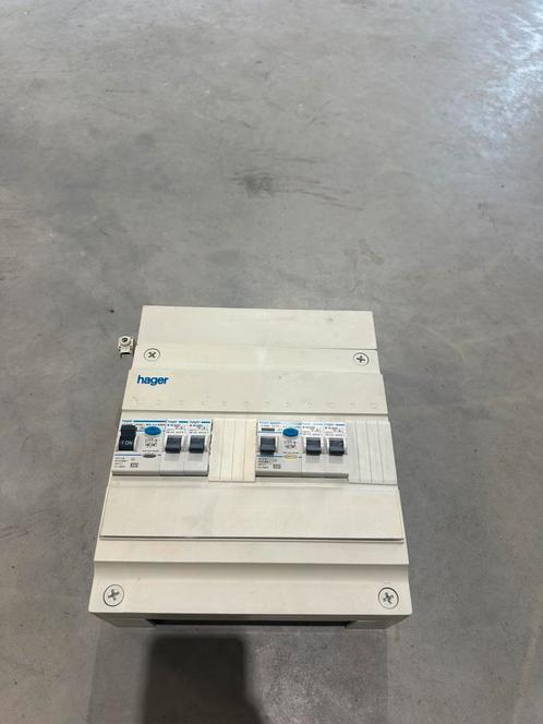 9 Hager & Holec groepenkasten 4-6 groeps, Doe-het-zelf en Verbouw, Elektra en Kabels, Gebruikt, Overige typen, Ophalen of Verzenden