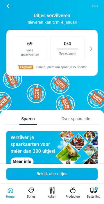 50 volle spaarboeken uitjes Albert Heijn beschikbaar voor biedingen