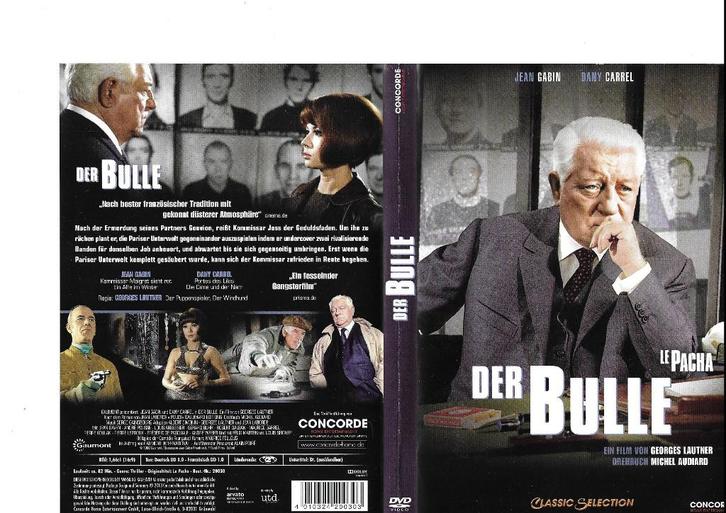 Le Pacha - Jean Gabin (1968), Cd's en Dvd's, Dvd's | Klassiekers, Zo goed als nieuw, Actie en Avontuur, 1960 tot 1980, Vanaf 12 jaar