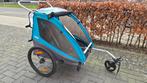Thule coaster XT fietskar met baby sling, Ophalen, Gebruikt, Opvouwbaar, 40 tot 60 kg