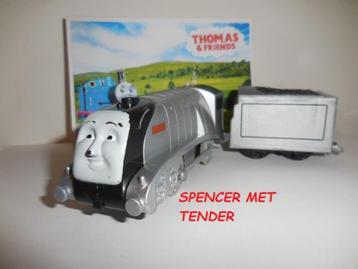Trackmaster Thomas de Trein, Spencer met Tender, Kartel Wiel beschikbaar voor biedingen