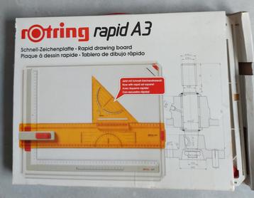 Rotring rapid A3 , tekenbord , als nw  beschikbaar voor biedingen