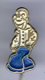 Popeye de zeeman stripfiguur zilverkleurig speldje ( S_169 ), Verzamelen, Speldjes, Pins en Buttons, Verzenden, Zo goed als nieuw