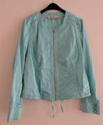 ZGAN: apart Fitt kort jasje bomberjack aqua blauw mt 46, Fitt Originals, Blauw, Maat 46/48 (XL) of groter, Ophalen of Verzenden