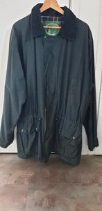 Wax coat jas heren, Blauw, Maat 56/58 (XL), Zo goed als nieuw, Ophalen