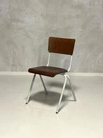 Retro eettafelstoel nieuw V frame eetkamerstoel schoolstoel, Overige kleuren, NL, Ophalen of Verzenden, Valk