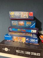 Puzzels en spel in prima staat!, Ophalen of Verzenden, Meer dan 50 stukjes, Zo goed als nieuw, 6 jaar of ouder