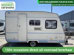 CARAVELAIR SILVER 375, DWARSBED, FIETSENDRAGER, KOELKAST, Caravans en Kamperen, Caravans, Serviceluik, Bedrijf, Tot en met 3, 4 tot 5 meter
