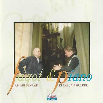 CD: Ab Weegenaar (fagot) en Klaas Jan Mulder (piano) beschikbaar voor biedingen