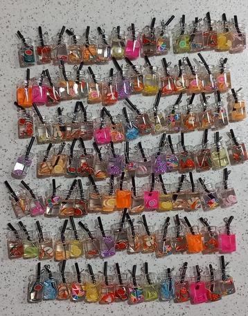 Glazen fruit cocktail bedels "nieuw" beschikbaar voor biedingen