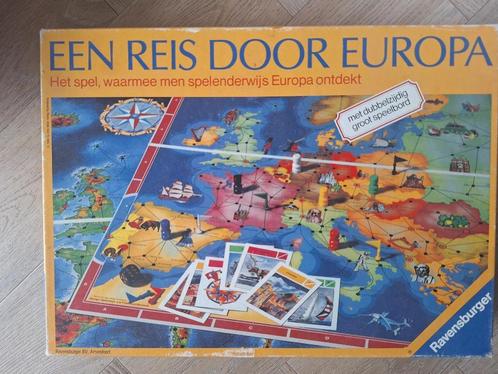 Een reis door Europa, Hobby en Vrije tijd, Gezelschapsspellen | Bordspellen, Gebruikt, Een of twee spelers, Drie of vier spelers