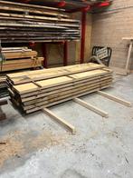 Eiken balken 55mmx2800 ongeveer 1 kuub Kd gedroogd, Antiek en Kunst, Kunst | Beelden en Houtsnijwerken, Ophalen of Verzenden