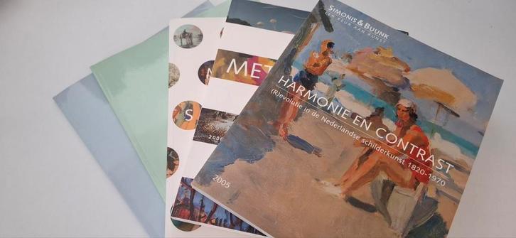 Catalogus 5x Kunst & Schilderijen, Antiek en Kunst, Kunst | Overige Kunst, Ophalen of Verzenden