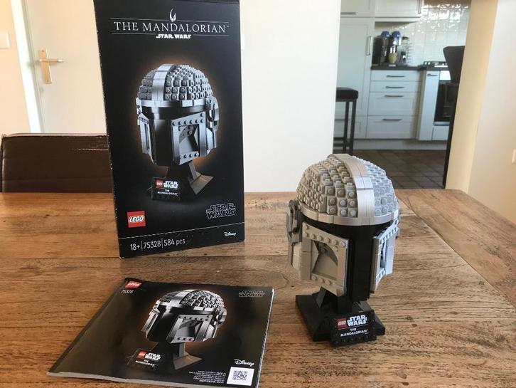 Lego Star Wars 75328 The Mandalorian Helm compleet, Kinderen en Baby's, Speelgoed | Duplo en Lego, Zo goed als nieuw, Lego, Complete set