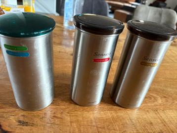 Brabantia senseo busjes 3 stuks beschikbaar voor biedingen