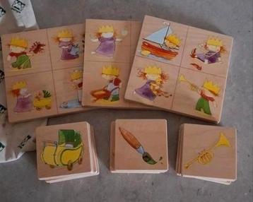 Janbibejan Zoekspel Houten Puzzel beschikbaar voor biedingen