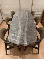 Massief eiken tafelblad deens ovaal, Huis en Inrichting, Tafels | Eettafels, Ophalen, 200 cm of meer, 50 tot 100 cm, Zo goed als nieuw