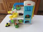 Mooie Fischer Price Garage met 5 extra auto'tjes, Ophalen of Verzenden, Zo goed als nieuw, Speelset, Met geluid