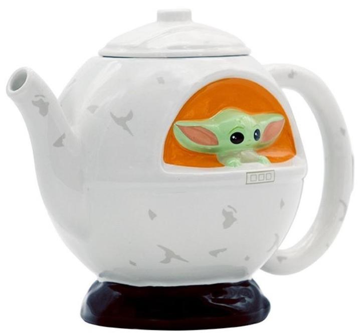 Star Wars The Mandalorian theepot Grogu spaceship, Verzamelen, Star Wars, Nieuw, Gebruiksvoorwerp, Ophalen of Verzenden