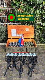 Lasergame spullen te huur, Ophalen, Zo goed als nieuw