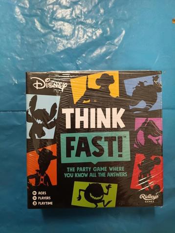 Spel Think fast beschikbaar voor biedingen