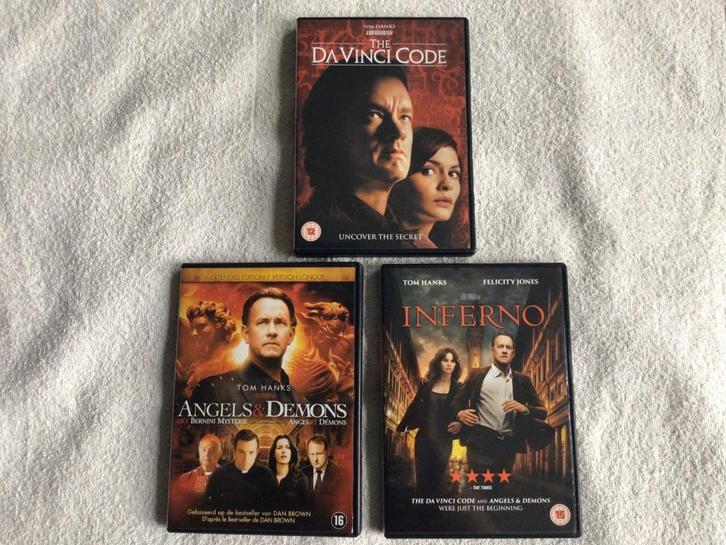 The Da Vinci Code DVD-pakket (naar Dan Brown) met Tom Hanks, Cd's en Dvd's, Dvd's | Avontuur, Zo goed als nieuw, Vanaf 16 jaar