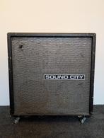 Sound City 4x12 cabinet 60's, Muziek en Instrumenten, Ophalen, Gebruikt, Gitaar, 100 watt of meer