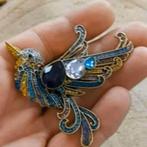 grote luxe barok style vogel met gekleurde stenen, Sieraden, Tassen en Uiterlijk, Broches, Overige materialen, Verzenden, Nieuw