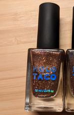 Holo taco bronze foil nagellak Cheap champagne, Ophalen of Verzenden, Zo goed als nieuw, Goud, Handen en Nagels