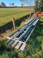 Nieuw dakplaten 15 stuks met spanten/dragers, Doe-het-zelf en Verbouw, Metalen, Ophalen of Verzenden, Nieuw