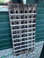 Pupitre - Champagnerek, Huis en Inrichting, Woonaccessoires | Wijnrekken, Ophalen, Gebruikt, 25 flessen of meer, Minder dan 50 cm