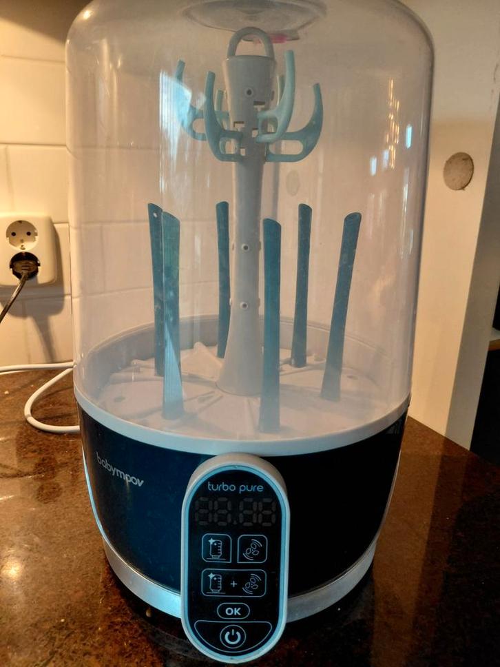 Babymoov Turbo Pure - Flessensterilisator, Kinderen en Baby's, Babyvoeding en Toebehoren, Gebruikt, Sterilisator, Ophalen