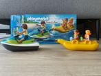 Playmobil 6980 Jetski met bananenboot incl verpakking., Ophalen, Zo goed als nieuw, Complete set