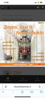 Gezocht: Zingen daar ik Hem verwacht mmv Lenard Verkamman, Ophalen of Verzenden, Gebruikt, Koren of Klassiek