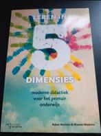 Leren in 5 dimensies - Robert Marzano en Wietske Miedema, Boeken, Studieboeken en Cursussen, Gelezen, Marzano, Alpha, HBO