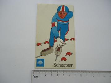 sticker oud Schaatsen strip Intersport Inter retro vintage  beschikbaar voor biedingen