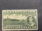 Vuurtoren, Newfoundland 1932 met plakker, Postzegels en Munten, Ophalen of Verzenden, Postfris, Plaats of Gebouw