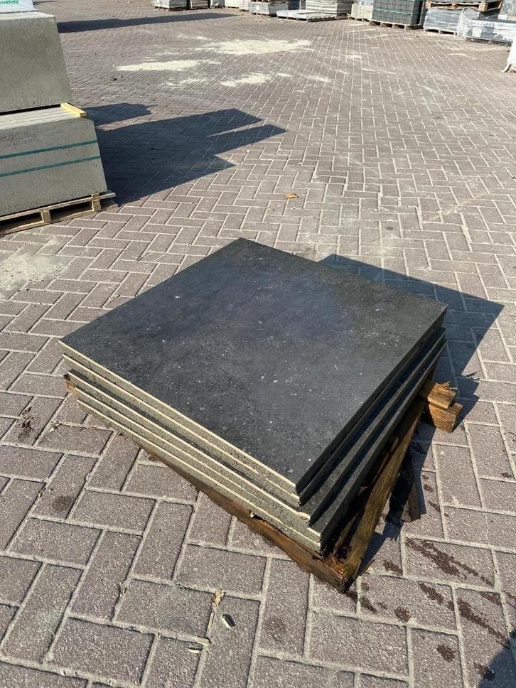 3,20m² Geoceramica 80x80x4 donker/ antra - Keramische tegel, Tuin en Terras, Tegels en Klinkers, Nieuw, Terrastegels, Keramiek