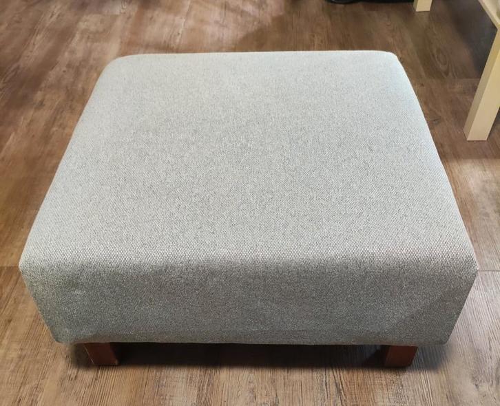 hocker - gebruikt, grijs, Huis en Inrichting, Woonaccessoires | Overige, Gebruikt, Ophalen