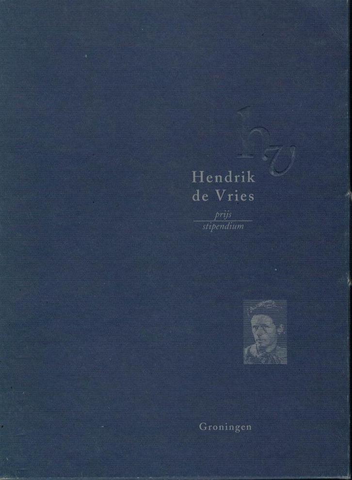 Hendrik de Vries Prijs/Stipendium., Boeken, Literatuur, Zo goed als nieuw, Nederland, Ophalen of Verzenden