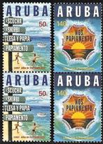 Aruba 188-189 paren v Papiamento., Verzenden, Postfris